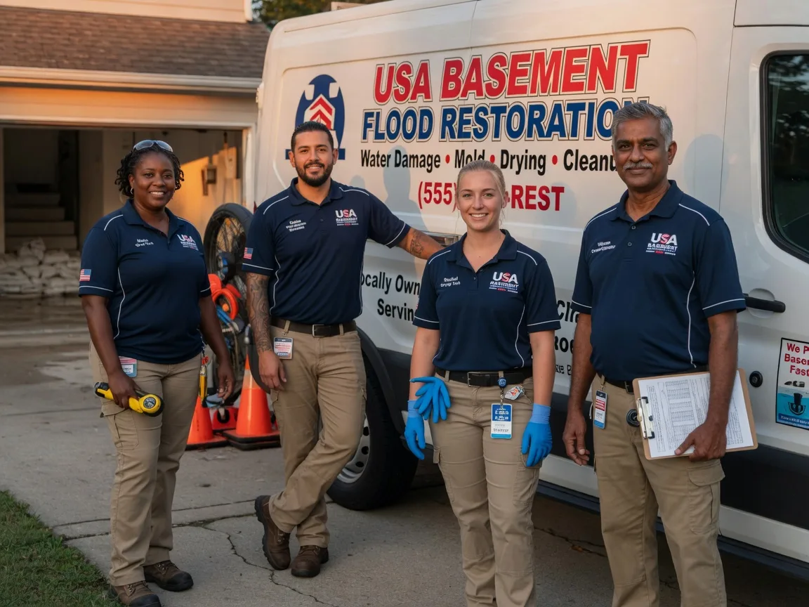 Basement Flood Cleanup company in Guilford, ME